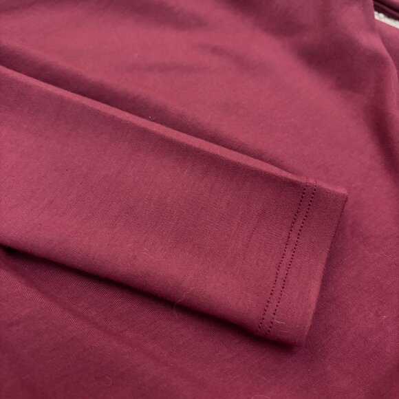 Aritzia Wilfred Saturn Longsleeve Jersey Wrap Midi Dress - Picture 6 of 14